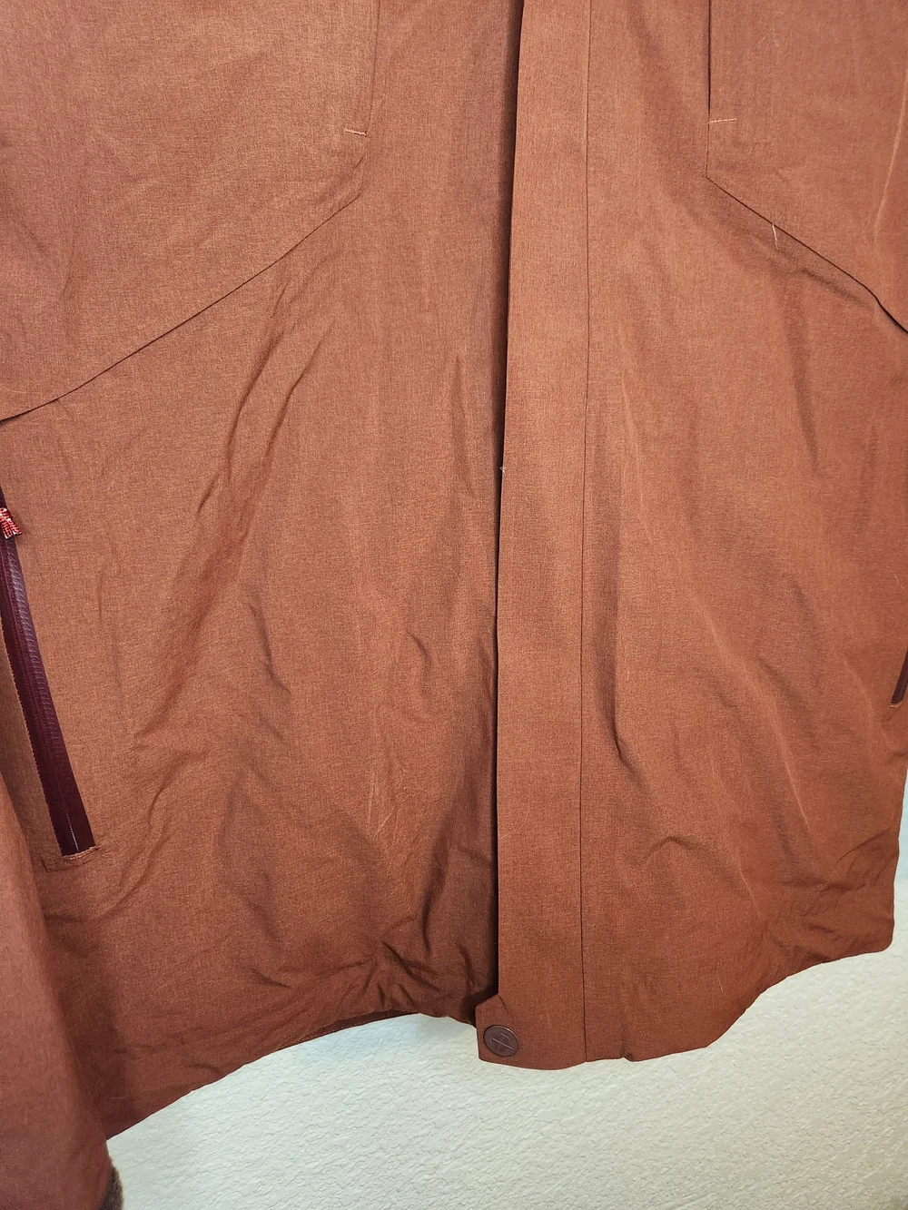 REI Co Op Men’s Norquest GTX Gore Tex Insulated Parka Jacket Coat Paprika S